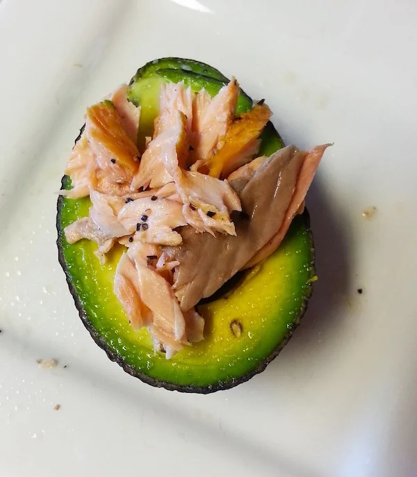 avocado saumon