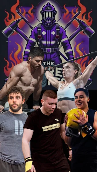 CrossFit Glow up -logo-Toulouse Throwdown 2025